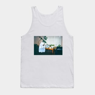 Ghost and It's Plant Friends Tank Top